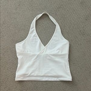 princess polly white halter top